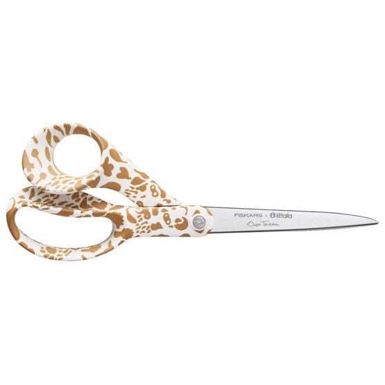 Fiskars X Iittala saks, Cheetah brun (21cm)