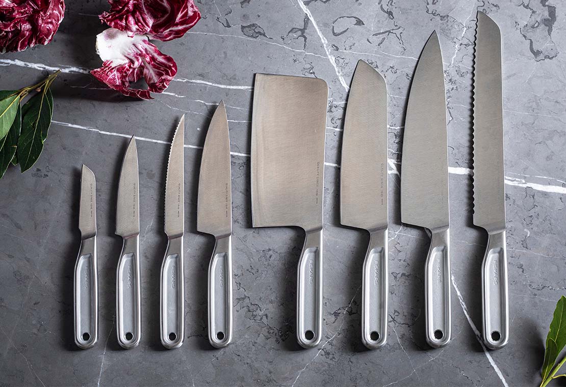 All Steel kinesisk kokkekniv
